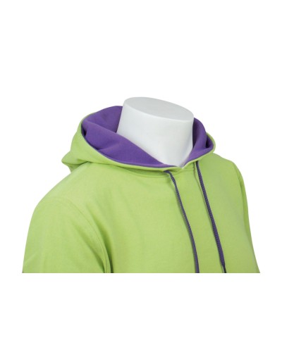 SUDADERA CAPUCHA COMBI 131 BIODEGRADABLE UNISEX